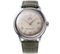 Montre homme Orient Bambino Classic vintage cadran crème bracelet cuir RA-AC0...