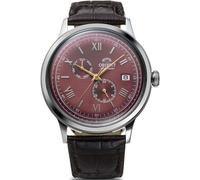 Montre Homme Orient Bambino Version 8 Auto Bracelet Cuir Cadran Rouge RA-AK07...