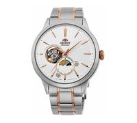 Montre Homme Orient Sun and Moon Automatic RA-AS0101S10B - Argenté - Mouvement Automatique