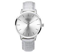 Montre Homme Orphelia Quartz- Affichage Analogique bracelet Cuir Gris et Cadran Or OF711809