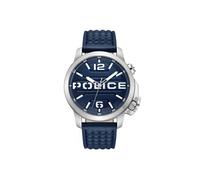 Police Montre Homme PEWJD0021702 REBEL Acier inoxydable 44 mm Argenté 5 ATM