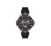 Philipp Plein Montre Homme PWPFA0224 Skeleton Royal Automatique Bracelet silicone noir