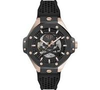 Philipp Plein Montre Homme PWPFA0224 Skeleton Royal Automatique Bracelet silicone noir