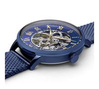 Montre Homme PIERRE LANNIER AUTOMATIC en Acier Bleu Etanche