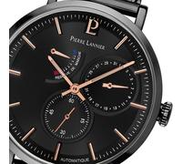 Montre Homme PIERRE LANNIER AUTOMATIC en Acier Noir