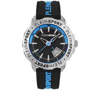 Plein Sport Montre à affichage analogique 'Rampage' aqua / noir / argent, Taille One Size