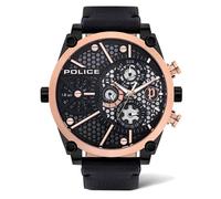 Montre homme - Police - PL.15381JSBR-61 - Acier inoxydable - Multifonction - Double affichage