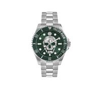 Montre Homme PHILIPP PLEIN SKULL DIVER PWOAA0622 Acier Inoxydable Vert
