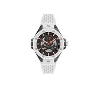 Philipp Plein Pwpfa0724 46mm 5atm Automatic Analogical Watch Argenté Homme