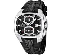 Lotus - 15753/2 - Montre Homme - Quartz Analogique - Chronomètre - Bracelet Cuir Noir