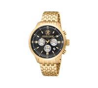 Roberto Cavalli Homme Analogique Quartz Montre avec Bracelet en Acier Inoxydable RC5G127M0075