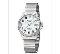 Regent Montre Analogique Pour Homme Bracelet En Acier Inoxydable Argenté URF1433