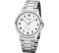 REGENT Hommes Analogique Quartz Montre avec Bracelet en Acier Inoxydable 11090334