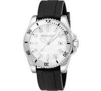 Roberto Cavalli Homme Analogique Quartz Montre avec Bracelet en Caoutchouc RC5G129P0015
