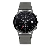 Montre Homme - s.Oliver - SO-4125-LC - Chronographe - Bracelet Cuir Noir
