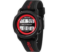 Montre Homme SECTOR EX-17 R3251277001 Silicone Noir Alarm Chrono