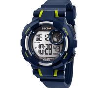Montre Homme SECTOR EX-36 R3251283002 Silicone Bleu Alarm Chrono Timer
