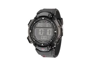 Montre Homme SECTOR EXPANDER en Gomme Noire