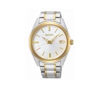 Montre Homme SEIKO CLASSIQUE - Acier Jaune Bicolore - Quartz - Verre saphir - Etanche 10 Atm