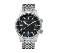 Spinnaker Montre homme Bradner SP-5062-11 – Mouvement auto japonais, Boîtier acier 316L 42mm, Noir