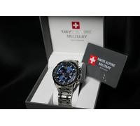 MONTRE Homme Swiss Alpine Military by Grovana 7043.9135. Chrono et date. 549,00€