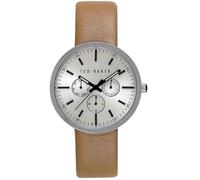 Montre Homme TED BAKER - Cuir Marron - Etanche 3 Atm - Mouvement Quartz