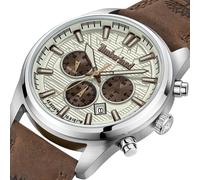 Montre Homme TIMBERLAND en Cuir Marron Etanche
