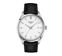 Montre homme - Tissot - PR100 - Cuir noir - Étanchéité 10 Atm - Quartz Swiss Made