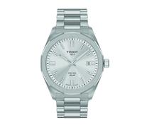 Montre homme - Tissot - PRC100 Solar - Acier - Cadran argenté - Verre saphir