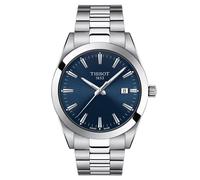 MONTRE HOMME TISSOT T-CLASSIC GENTLEMAN T127.410.11.041.00 ARGENT/BLEU GARANTIE