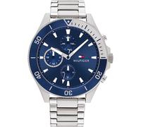 Montre Homme TOMMY HILFIGER LARSON 1791917 Multifonction Acier Inoxydable Bleu