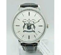 Montre Homme Trussardi T-Couple Cadran Argenté Bracelet En Cuir, Boîtier 41mm