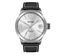 Montre Homme - TW Steel - TWMC24 - Analogique - Cuir Noir - 5 ATM Étanchéité