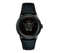 Montre Homme Versace Palazzo Empire Noir Cuir Noir Acier 43mm VERD00218