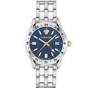 Versace Ve7c00523 41mm 5atm Quartz Analogical Watch Argenté Homme