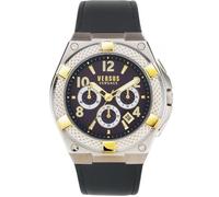 Montre Homme Versus VSPEW0219 Logo Chronographe - Quartz - Analogique - Bleu - Cuir