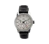Montre Homme Zeno Watch Basel pour Analogiques Automatique avec Bracelet de Cuir 6590g3 Noir G
