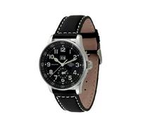 Montre Homme Zeno Watch Basel pour Analogiques Automatique avec Bracelet de Cuir P561a1 Noir G