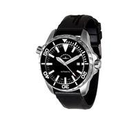 Montre Homme Zeno Watch Basel pour Analogiques Automatique avec Bracelet Silicone 6603a1 Noir