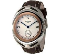 Montre Homme Watch Basel pour Analogiques Mécaniques avec Bracelet de Cuir 37836SRGi3