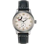 Montre Homme Zeno Watch Basel pour Analogiques Mécaniques avec Bracelet de Cuir 95546PRe2 Bleu G