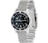 Montre Homme ZenoWatch Army Diver automatique Mesh 485Na1MM Gris G