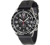 Montre Homme ZenoWatch Quartz 4 Chronographe carbon 64975030Qs1 Noir G