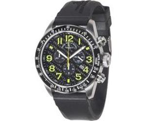 Montre Homme ZenoWatch Quartz 4 Chronographe carbon 64975030Qs19 Noir G