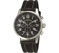 Montre Homme ZenoWatch Tachymeter Quartz Chronographe Carbon 40135030Qs1 Noir G