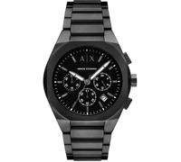 Armani Exchange Montre Hommes AX4183 Noir Acier inoxydable Étanche 5 ATM