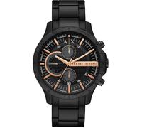 Armani Exchange Watch For Men, Quartz Chronograph movement and 46mm Case Size with Stainless steel strap