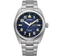 Citizen Montre BM8560-88LE Eco-Drive Super-Titane Bracelet Titane 42 mm Argent Homme 10 ATM