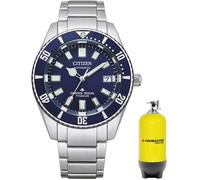 Montre Hommes CITIZEN NB6021-68L - Gris Titane - Bracelet Titane - Etanche 20 Atm