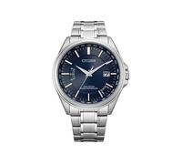 Montre Hommes CITIZEN Eco-Drive Analogique Bracelet Acier inoxydable Argent CB0250-84L Gris G